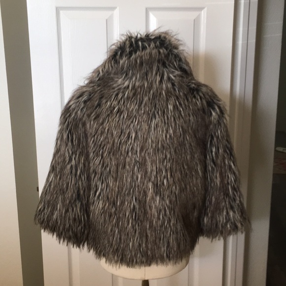 New BCBG Maxazria Foucault fur jacket - Picture 4 of 8
